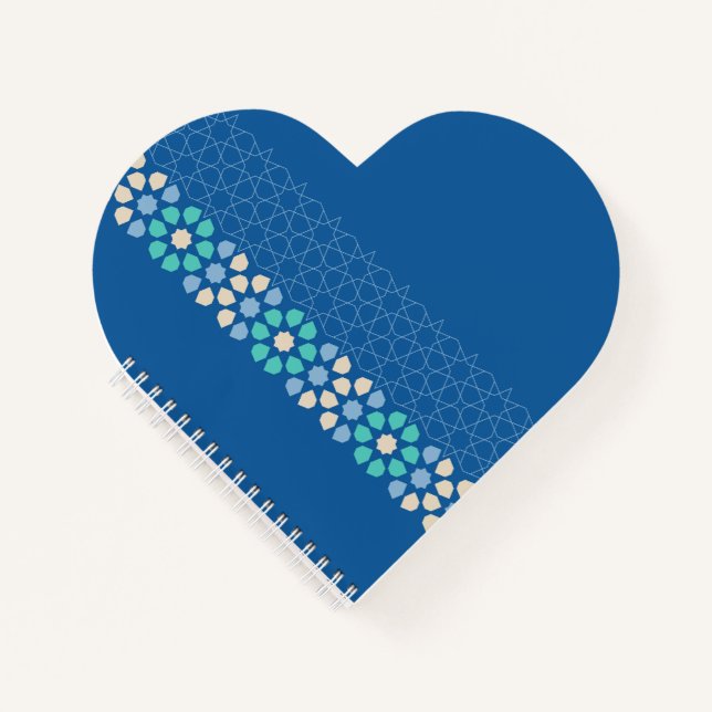 Carnet Turquoise Sérénité Rythme (Devant)