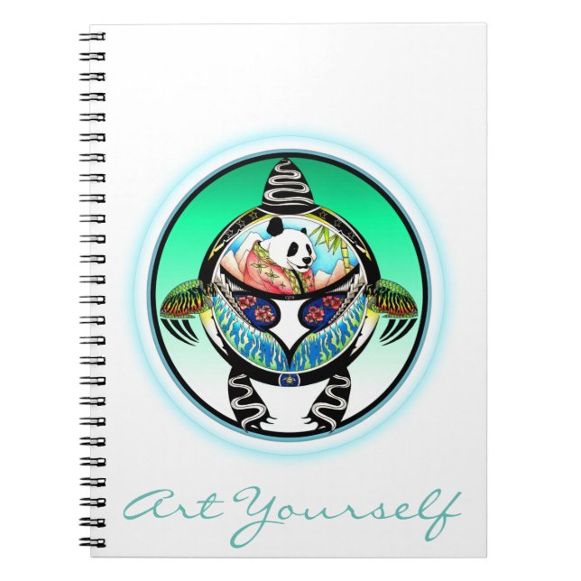 Carnet Turtle Panda (Devant)