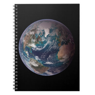 Carnet Twin Blue Marbles - Ouest - Planète Terre