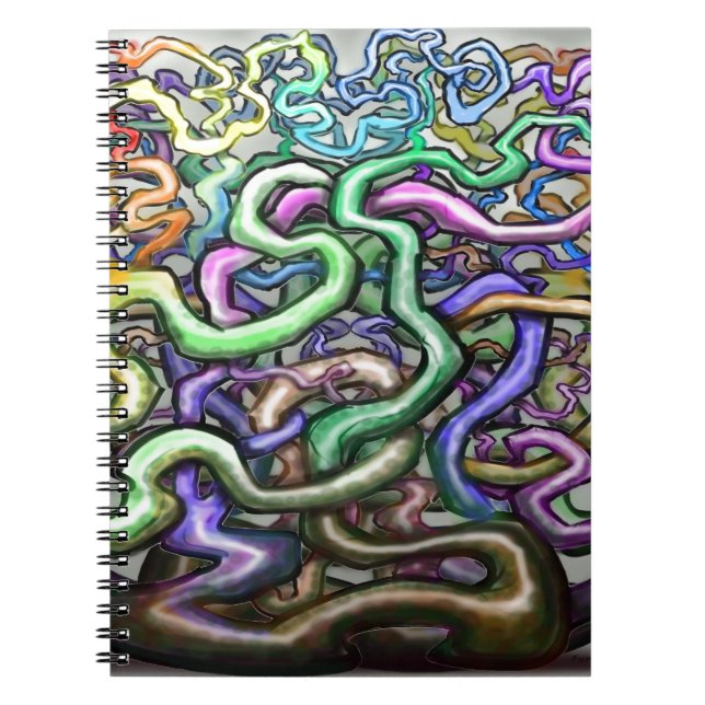 Carnet Twisted Rainbow Vines (Devant)