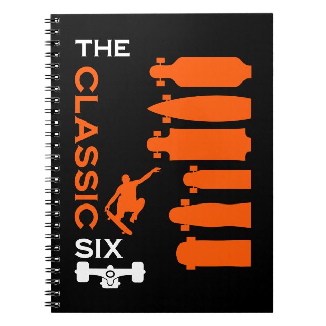 Carnet Types de skateboard (Devant)