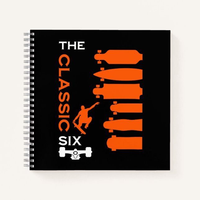 Carnet Types de skateboard (Devant)