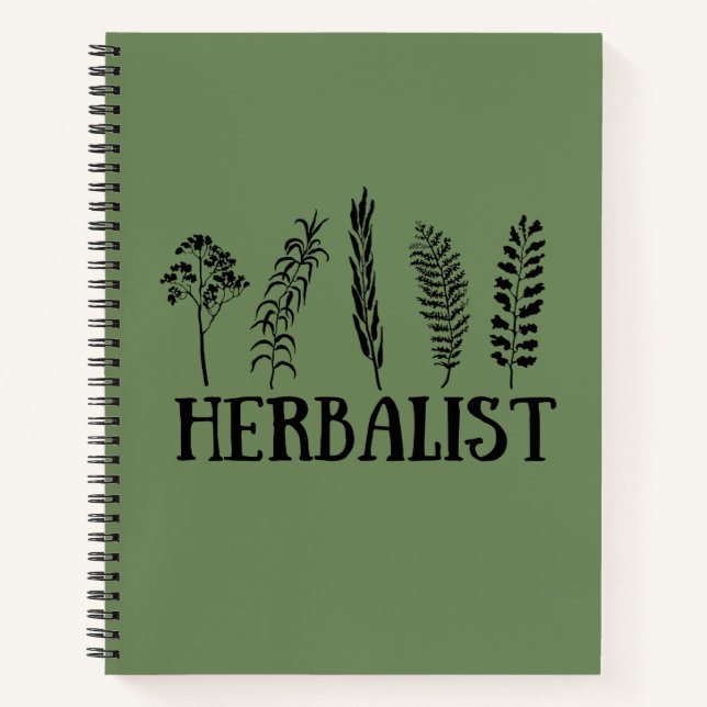 Carnet Types d'herboristes (Devant)