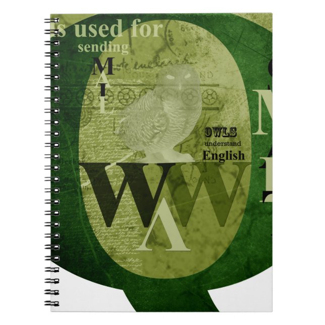 Carnet Typographie (Devant)