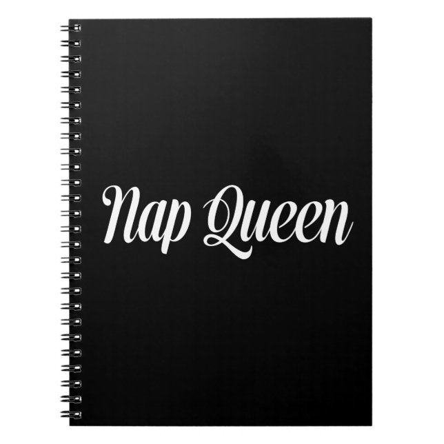 Carnet Typographie de la reine Nap (Devant)