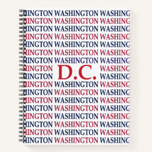 Carnet Typographie de Washington DC