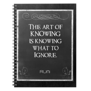 Carnet Typographie du tableau de bord avec un devis inspi