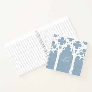 Carnet Typographie élégante chic minimaliste à arc gothiq