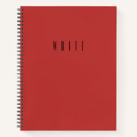 Typographie en écriture rouge