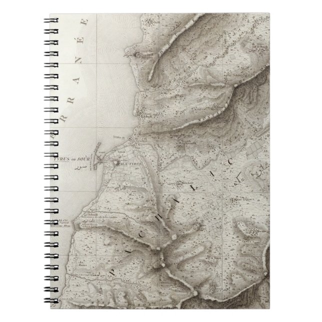 Carnet Tyr, Sidon, Israël (Devant)