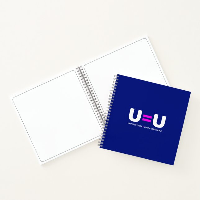 Carnet U=U VIH non détectable égale non transmettable (Intérieur)