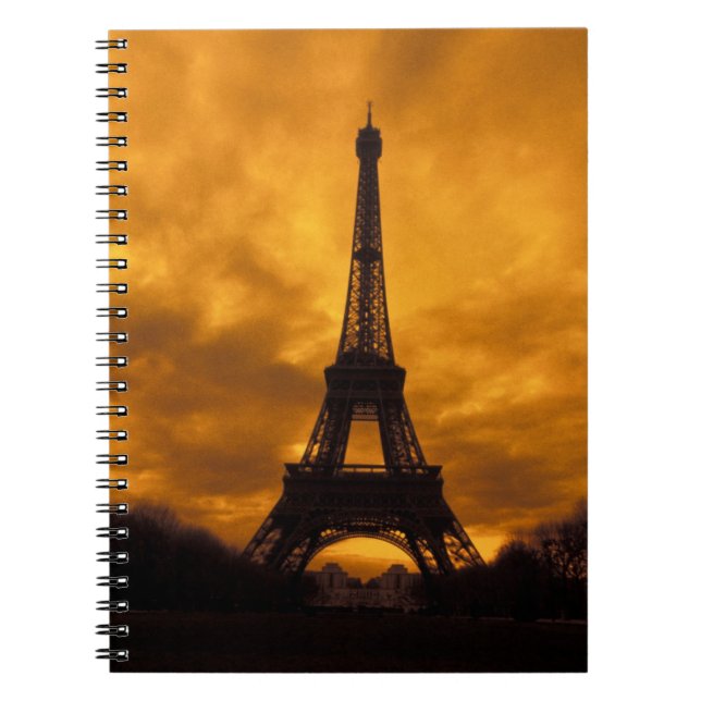 Carnet UE, France, Paris.  Tour Eiffel. (Devant)
