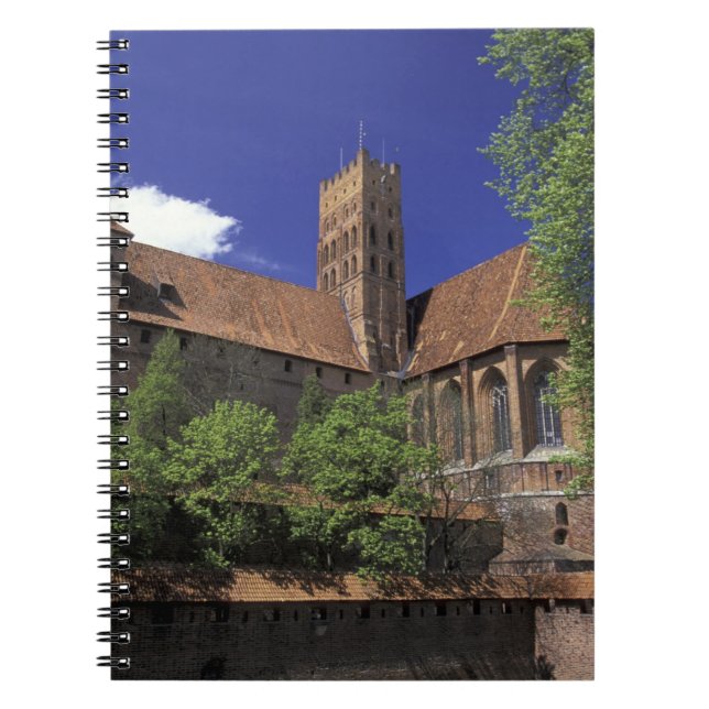 Carnet UE, Pologne, Poméranie, Malbork. Le plus grand d'E (Devant)