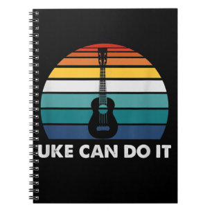 Carnet Uke Peut Le Faire Drôle Ukulele Player Guitare Cad