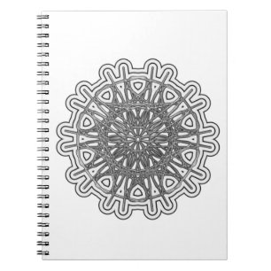Carnet Ultra Cool Mandala Design #1