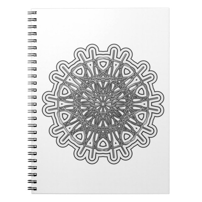 Carnet Ultra Cool Mandala Design #1 (Devant)
