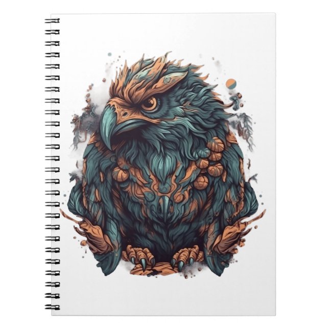 Carnet Un aigle mystique (Devant)