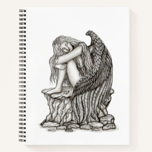 Carnet Un ange endormi sur la pierre