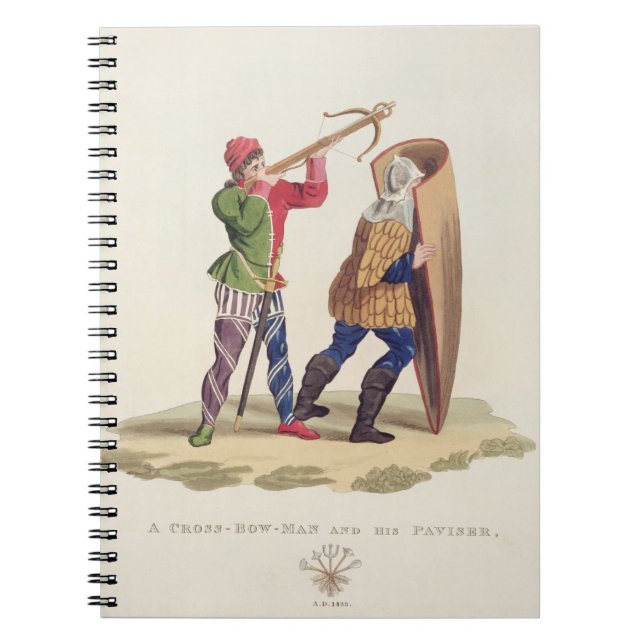 Carnet Un arbalétrier et son Paviser, 1433, de 'Ancien (Devant)