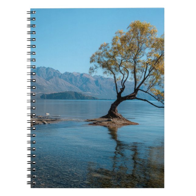 Carnet Un arbre dans un lac (Devant)