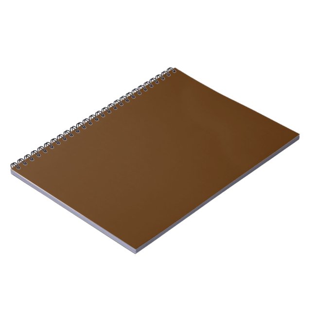 Carnet un arrière - plan marron avec une bordure blanche_ (Côté gauche)