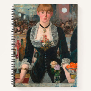 Carnet Un bar aux Folies-Bergère Edouard Manet