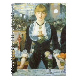 Carnet Un bar aux Folies Bergere par Edouard Manet