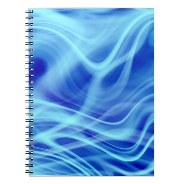 Carnet Un brouillard bleu mystique (Devant)