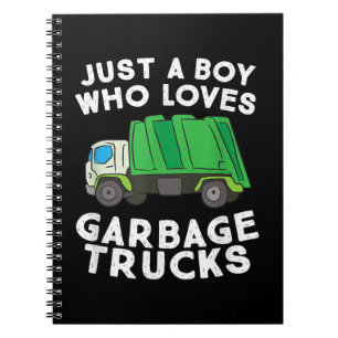 Carnet Un Camion-poubelle Juste Un Garçon Qui Aime Les Ca