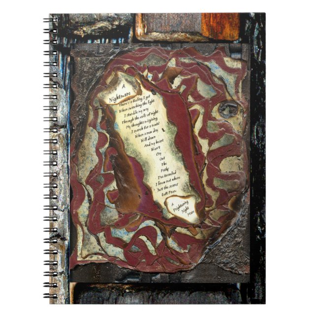 Carnet Un cauchemar (Devant)