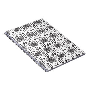 Carnet Un design monochrome symétrique avec des détails