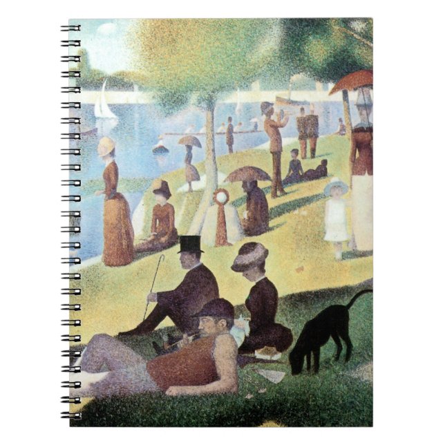 Carnet Un dimanche après-midi à l'Île de la Grande Jatte  (Devant)