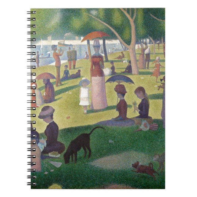 Carnet Un dimanche après-midi sur l'île de La Grande Jatt (Devant)