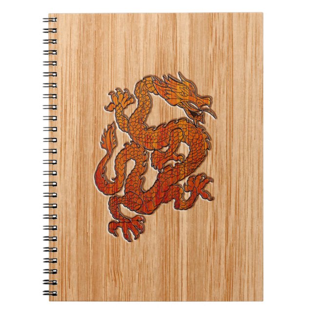 Carnet Un dragon en Bambou oriental (Devant)