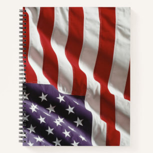 Carnet Un drapeau américain - Étoiles et rayures