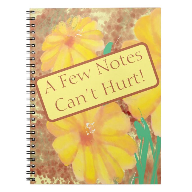 Carnet Un endroit calme Bouquet floral (Devant)