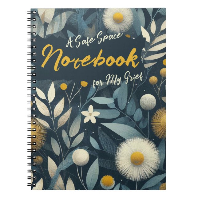 Carnet Un espace sûr pour mon deuil (Devant)