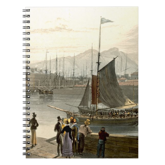 Carnet Un ferry arrivant chez Leith, 'd'un voyage autour (Devant)
