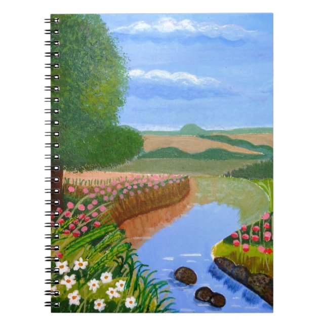 Carnet Un flux de printemps (Devant)