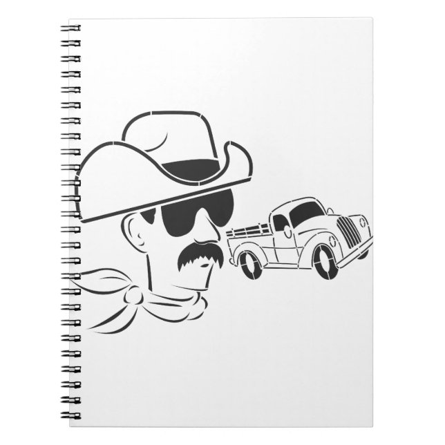 Carnet Un homme et son camion (Devant)