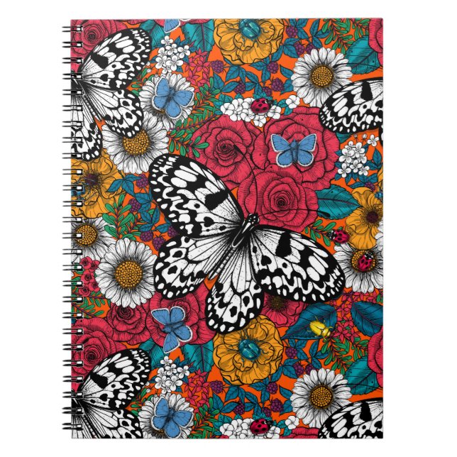 Carnet Un jardin coloré (Devant)