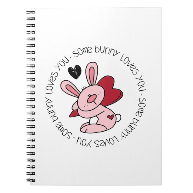 Carnet Un Lapin T'Aime (Devant)