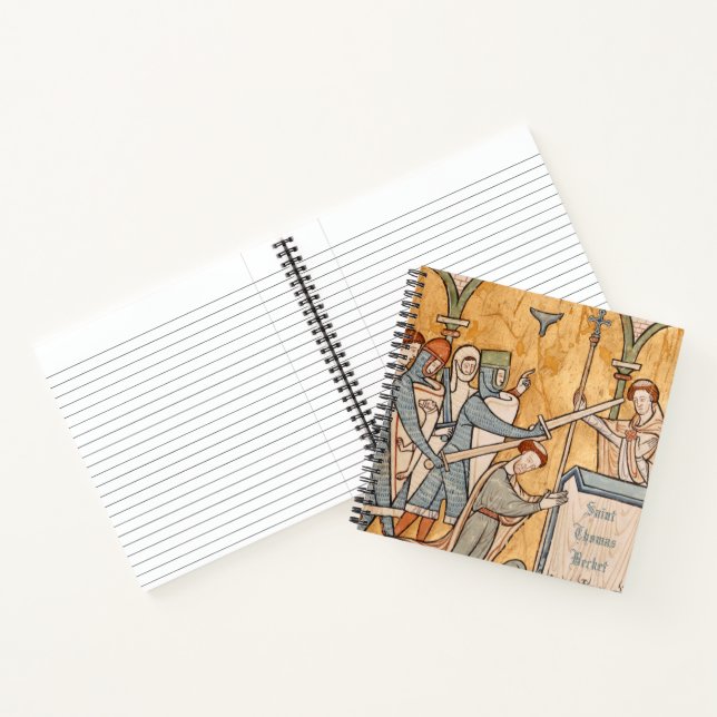 Carnet Un martyre précoce de saint Thomas Becket en art (Intérieur)