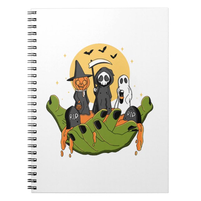 Carnet Un morceau d'Halloween (Devant)