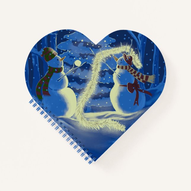 Carnet Un Noël de bonhomme de neige (Devant)