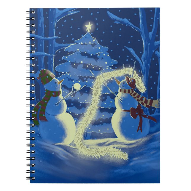 Carnet Un Noël de bonhomme de neige (Devant)