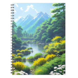 Carnet Un paradis vert d'arbres