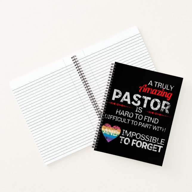 Carnet Un pasteur vraiment extraordinaire est difficile à (Intérieur)