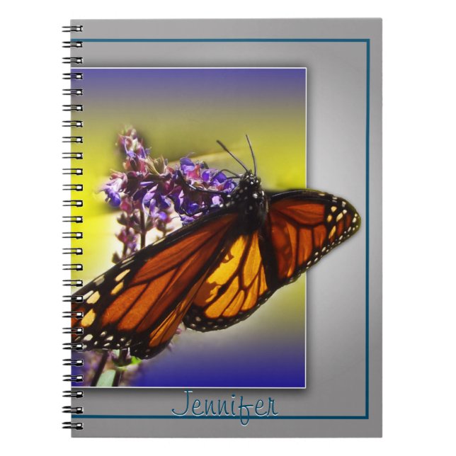 Carnet Un Petit Papillon Sucré (Devant)