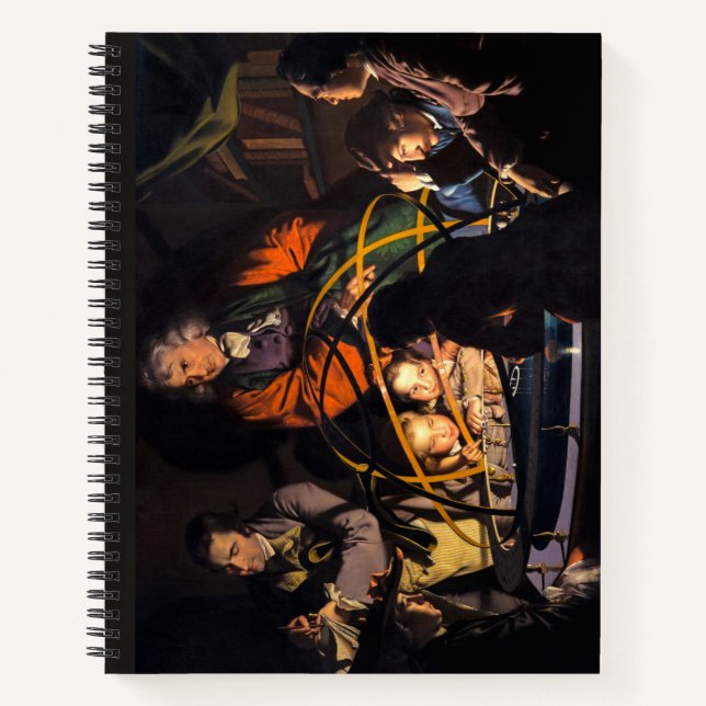 Carnet Un philosophe faisant une conférence sur le systèm (Devant)